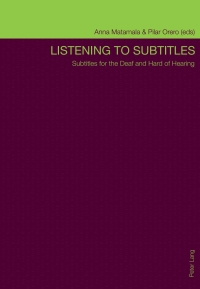 Imagen de portada: Listening to Subtitles 1st edition 9783034303538