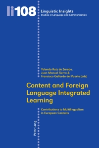 Immagine di copertina: Content and Foreign Language Integrated Learning 1st edition 9783034300742