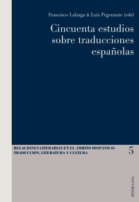 Imagen de portada: Cincuenta estudios sobre traducciones españolas 1st edition 9783034304924