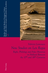 表紙画像: New Studies on Lex Regia 1st edition 9783034305433