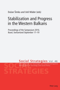 صورة الغلاف: Stabilization and Progress in the Western Balkans 1st edition 9783034306409