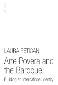 Cover image: Arte Povera and the Baroque 1st edition 9783034304771