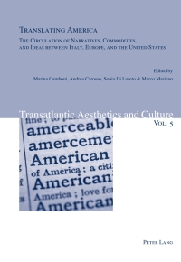 Imagen de portada: Translating America 1st edition 9783034303958