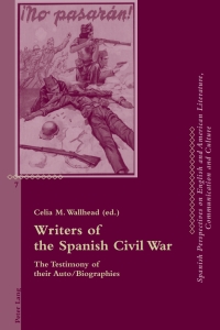 Imagen de portada: Writers of the Spanish Civil War 1st edition 9783034306966