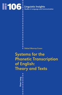 Cover image: Systems for the Phonetic Transcription of English: Theory and Texts 1st edition 9783034300599