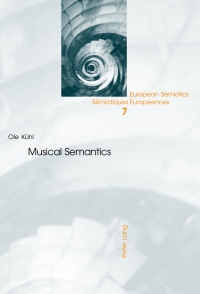 صورة الغلاف: Musical Semantics 1st edition 9783039117185