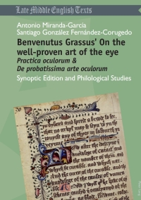 Imagen de portada: Benvenutus Grassus On the well-proven art of the eye 1st edition 9783034306980