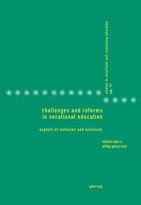 صورة الغلاف: Challenges and Reforms in Vocational Education 1st edition 9783034310680