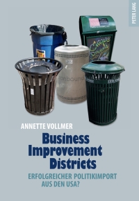 صورة الغلاف: Business Improvement Districts 1st edition 9783034306850
