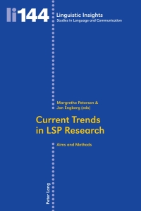 Imagen de portada: Current Trends in LSP Research 1st edition 9783034310543