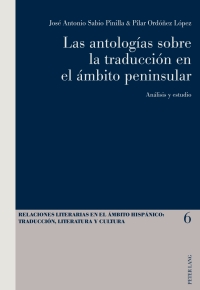 Cover image: Las antologías sobre la traducción en el ámbito peninsular 1st edition 9783034306065