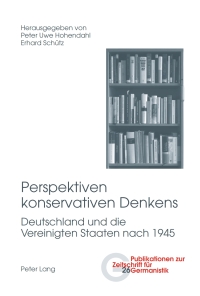 Cover image: Perspektiven konservativen Denkens 1st edition 9783034311397