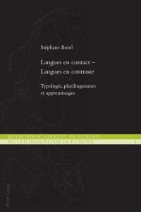 Imagen de portada: Langues en contact  Langues en contraste 1st edition 9783034310604