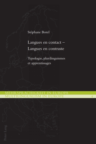 Cover image: Langues en contact  Langues en contraste 1st edition 9783034310604