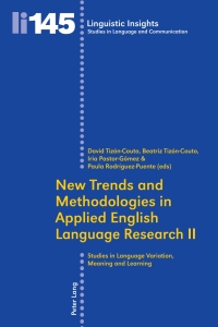 Cover image: New Trends and Methodologies in Applied English Language Research II 1st edition 9783034310611