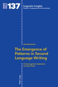 Imagen de portada: The Emergence of Patterns in Second Language Writing 1st edition 9783034310109