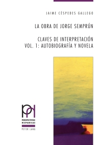 Imagen de portada: La obra de Jorge Semprún 1st edition 9783034311007