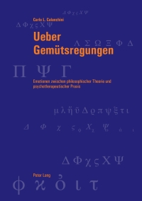 Cover image: Über Gemütsregungen 1st edition 9783034310178