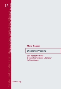 Imagen de portada: Diskrete Präsenz 1st edition 9783034312424