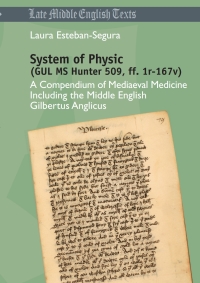 Cover image: System of Physic (GUL MS Hunter 509, ff. 1r-167v) 1st edition 9783034300773
