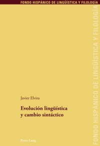 Cover image: Evolución lingüística y cambio sintáctico 1st edition 9783034303231