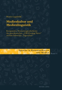 Cover image: Medienkultur und Medienlinguistik 1st edition 9783034313339