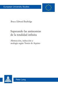 Cover image: Superando las antinomias de la totalidad infinita 1st edition 9783034305457