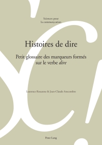 Imagen de portada: Histoires de dire 1st edition 9783034320986