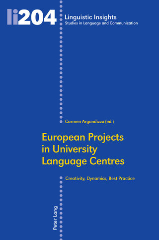 Cover image: European Projects in University Language Centres 1st edition 9783034316965