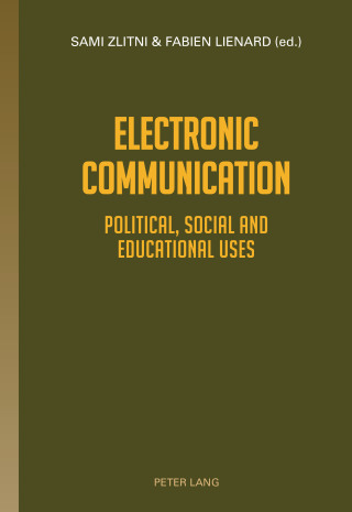 Imagen de portada: Electronic Communication 1st edition 9783034316873