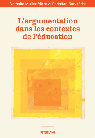 Cover image: Largumentation dans les contextes de léducation 1st edition 9783034316729