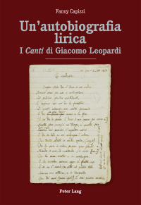 Cover image: Unautobiografia lirica 1st edition 9783034316439