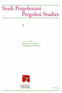Cover image: Studi Pergolesiani / Pergolesi Studies 1st edition 9783034316316