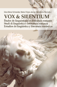 صورة الغلاف: Vox &amp; Silentium 1st edition 9783034316118