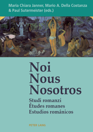 Cover image: Noi  Nous  Nosotros 1st edition 9783034315999