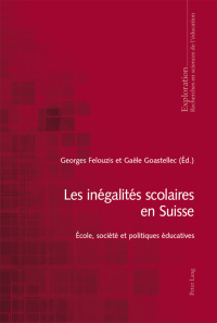 Cover image: Les inégalités scolaires en Suisse 1st edition 9783034315920