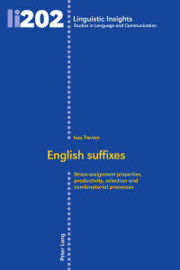 Cover image: English suffixes 1st edition 9783034315760