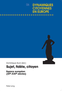 Titelbild: Sujet, fidèle, citoyen 1st edition 9783034315524