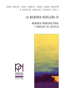 Imagen de portada: La memoria novelada III 1st edition 9783034315395