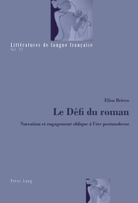 Cover image: Le Défi du roman 1st edition 9783034315326