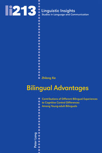 Imagen de portada: Bilingual Advantages 1st edition 9783034320818