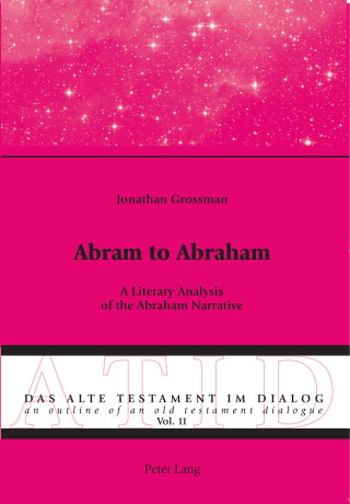 Imagen de portada: Abram to Abraham 1st edition 9783034320771