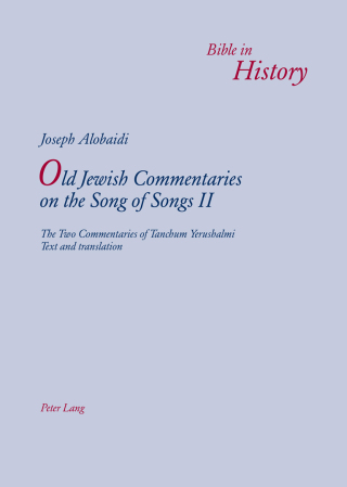 Cover image: Old Jewish Commentaries on «The Song of Songs» II 1st edition 9783034315050