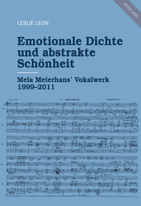 Titelbild: Emotionale Dichte und abstrakte Schönheit 1st edition 9783034320160