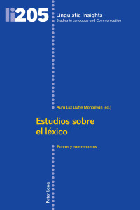 Immagine di copertina: Estudios sobre el léxico 1st edition 9783034320115