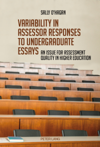 Imagen de portada: Variability in assessor responses to undergraduate essays 1st edition 9783034312653