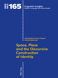 Imagen de portada: Space, Place and the Discursive Construction of Identity 1st edition 9783034312493