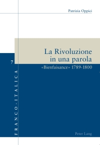 Cover image: La Rivoluzione in una parola 1st edition 9783034304733