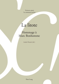 Omslagafbeelding: La litote 1st edition 9783034305907