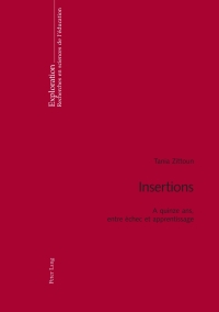 صورة الغلاف: Insertions 1st edition 9783039108732